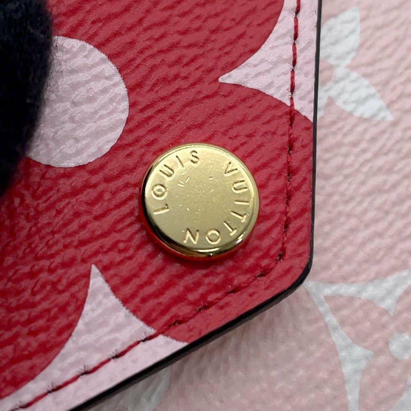 ルイヴィトン 三つ折り財布 モノグラム・ジャイアント ポルトフォイユ・ゾエ M67641 LOUIS VUITTON 白