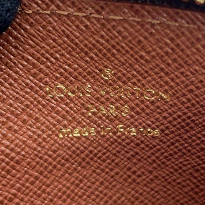 ルイヴィトン カードケース モノグラム ポルトカルト・ロミー M81880 LOUIS VUITTON ブラウン 小銭入れ