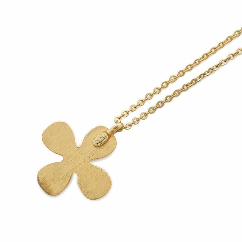 シャネル ネックレス クローバー モチーフ ココマーク ラインストーン 01 C CHANEL アクセサリー