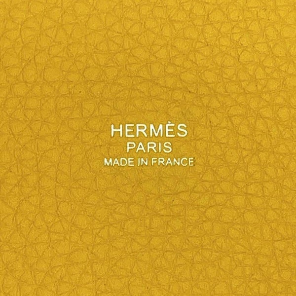 エルメス ハンドバッグ ピコタンロックPM ジョーヌナプル/シルバー金具 トリヨンクレマンス Z刻印