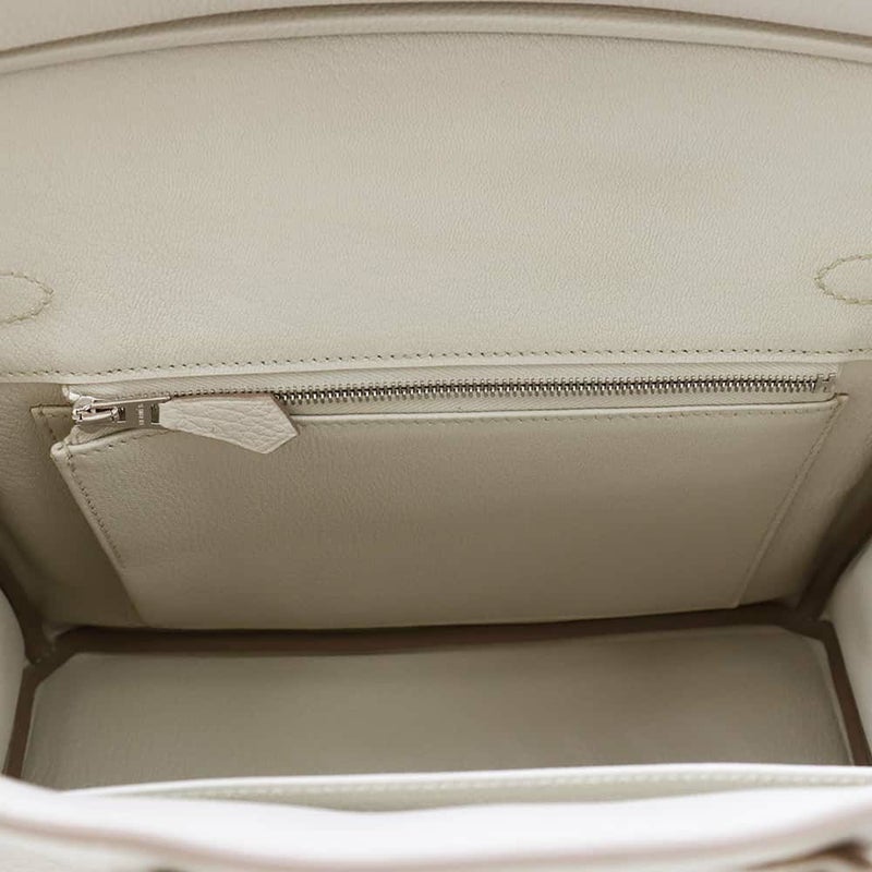 エルメス バーキン25 ベトン/シルバー金具 トゴ W刻印 HERMES Birkin ハンドバッグ