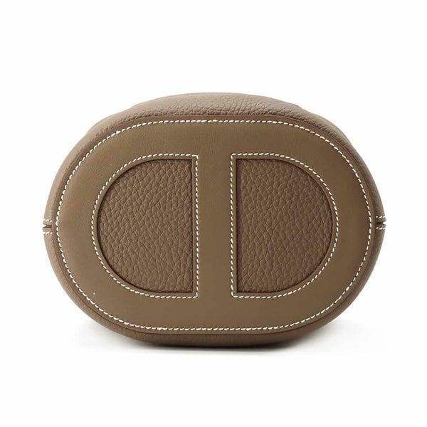 エルメス トートバッグ インザループ 18 エトゥープ/ゴールド金具 トリヨンクレマンス/スイフト W刻印