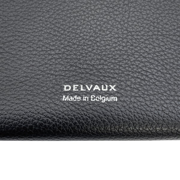 デルヴォー クラッチバッグ ポシェット トロンプルイユ レザー Delvaux デルボー 黒