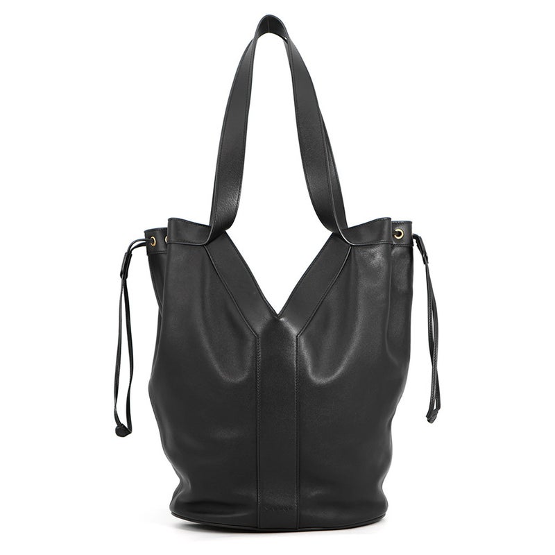サンローランパリ トートバッグ Yホーボーバッグ カーフレザー 833160 SAINT LAURENT PARIS 黒
