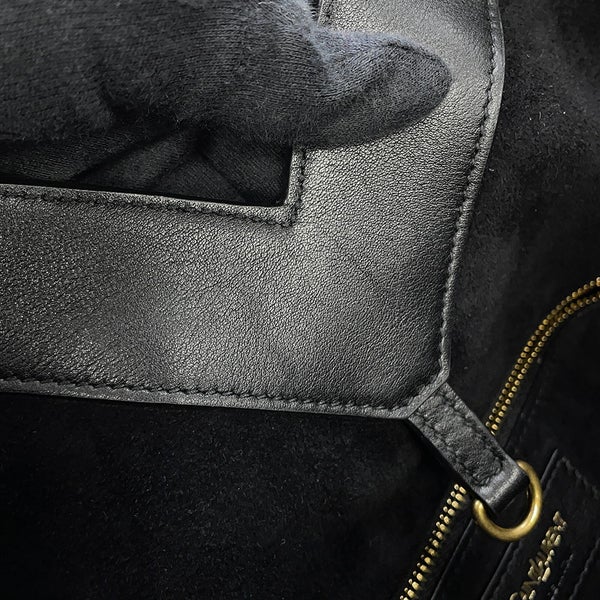 サンローランパリ トートバッグ Yホーボーバッグ カーフレザー 833160 SAINT LAURENT PARIS 黒