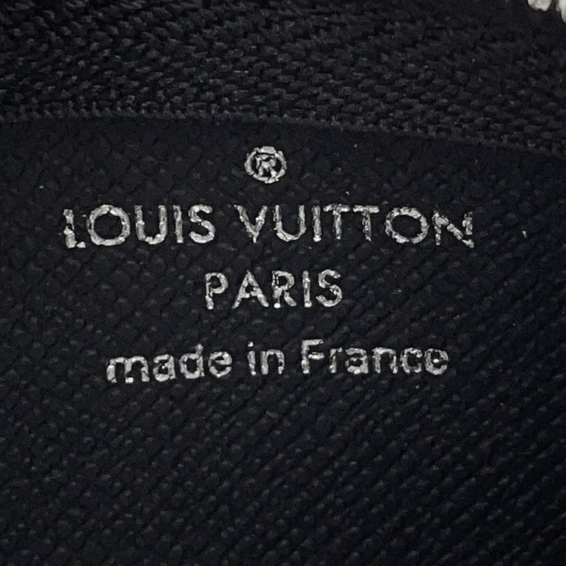 ルイヴィトン コインケース ダミエ・グラフィット ポシェット・クレ N60155 LOUIS VUITTON 黒 ブラック