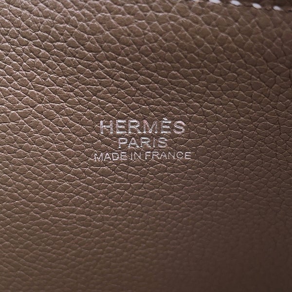 エルメス ハンドバッグ ボリード35 エトゥープ/シルバー金具 トリヨンノビーヨ T刻印 HERMES Bolide 2wayショルダーバッグ