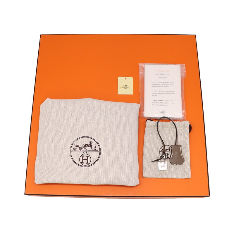 エルメス ハンドバッグ ボリード35 エトゥープ/シルバー金具 トリヨンノビーヨ T刻印 HERMES Bolide 2wayショルダーバッグ