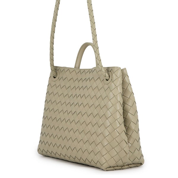 ボッテガヴェネタ ハンドバッグ イントレチャート アンディアーモ ミディアム ラムスキン 766016 BOTTEGA VENETA 3way