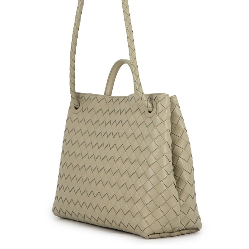 ボッテガヴェネタ ハンドバッグ イントレチャート アンディアーモ ミディアム ラムスキン 766016 BOTTEGA VENETA 3way