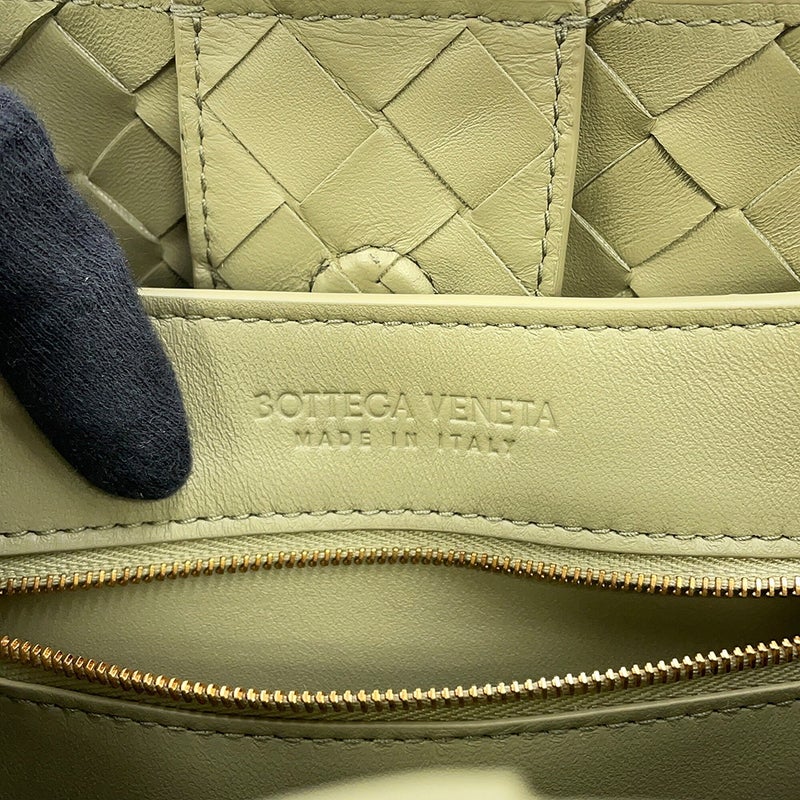 ボッテガヴェネタ ハンドバッグ イントレチャート アンディアーモ ミディアム ラムスキン 766016 BOTTEGA VENETA 3way