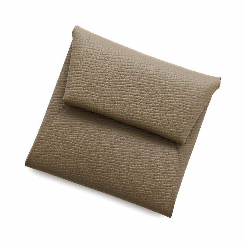 エルメス コインケース バスティア エトゥープ エプソン B刻印 HERMES 財布