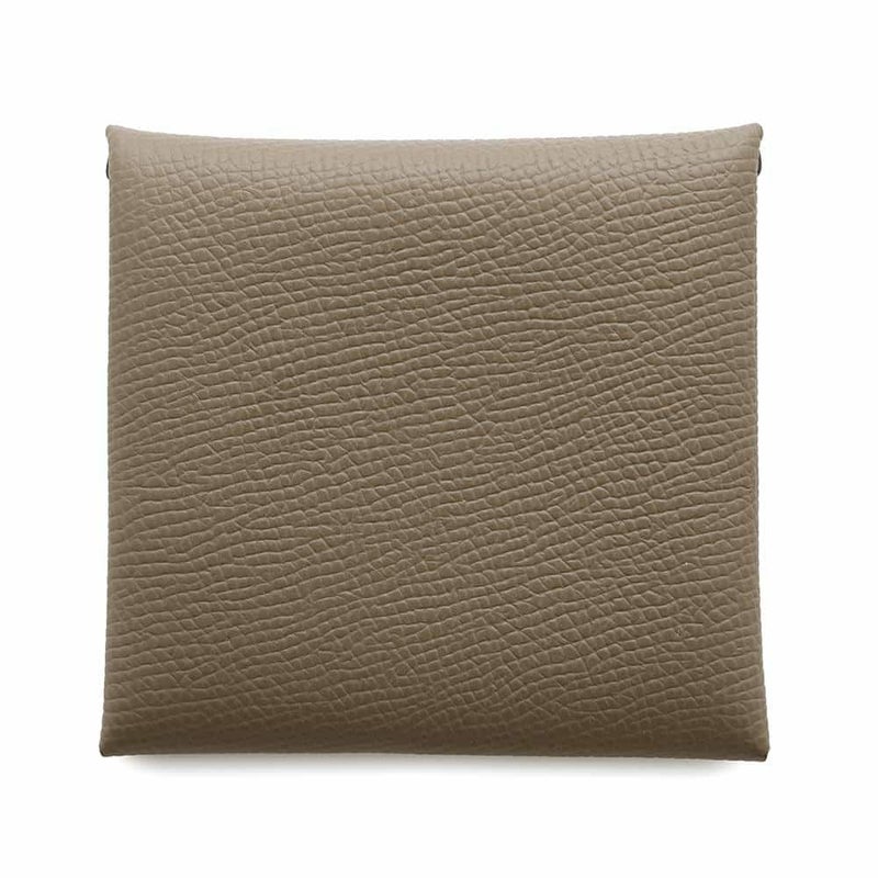 エルメス コインケース バスティア エトゥープ エプソン B刻印 HERMES 財布