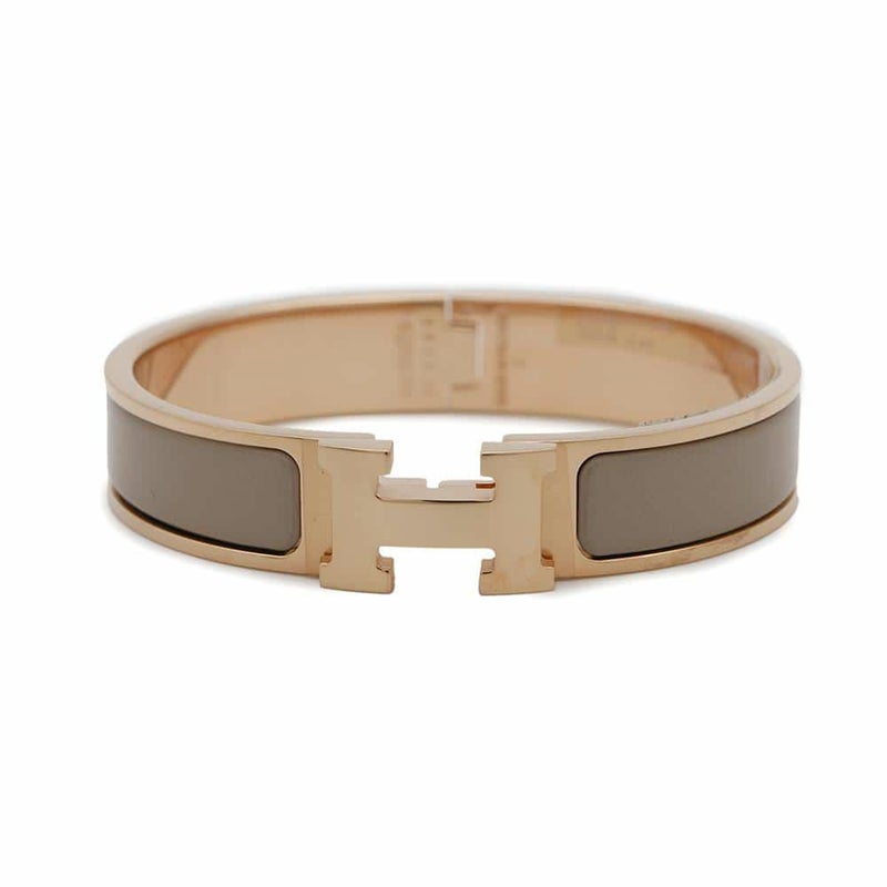 エルメス ブレスレット クリック H クリッククラックPM マロングラッセ/ピンクゴールド金具 HERMES