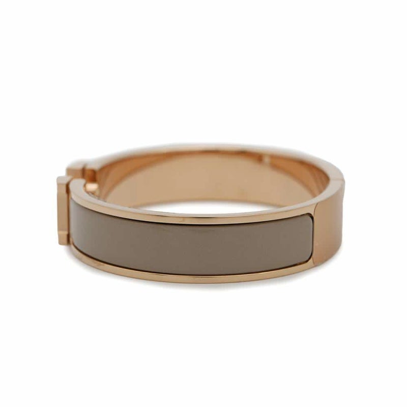 エルメス ブレスレット クリック H クリッククラックPM マロングラッセ/ピンクゴールド金具 HERMES