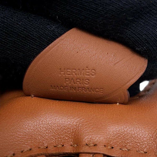 エルメス バッグチャーム ロデオPM ペガサス ゴールド ラムスキン B刻印