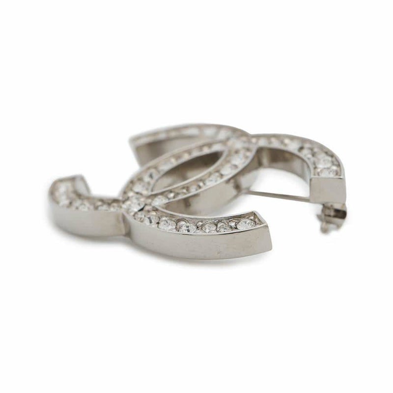 シャネル ブローチ ココマーク ラインストーン 12 C CHANEL アクセサリー