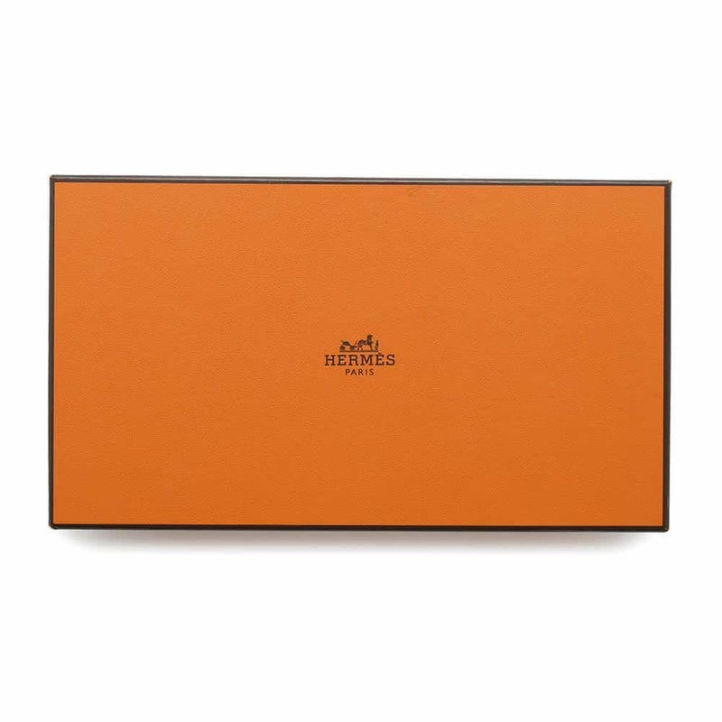 エルメス 長財布 ケリーウォレット ロング ゴールド/シルバー金具 エプソン B刻印 HERMES 財布