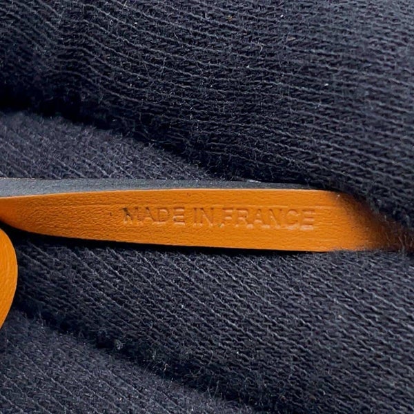 エルメス バッグチャーム オラン・ナノ ルージュクー/ナチュラルサブレ/ブラック エプソン/ヴォーバトラー/ヴァッシュハンター