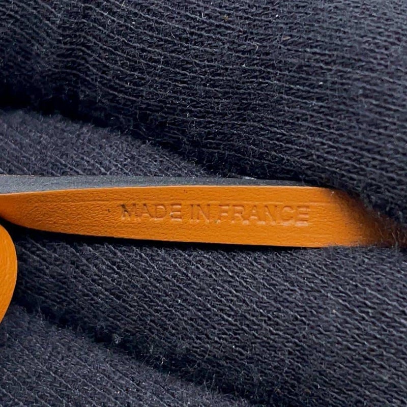 エルメス バッグチャーム オラン・ナノ ルージュクー/ナチュラルサブレ/ブラック エプソン/ヴォーバトラー/ヴァッシュハンター