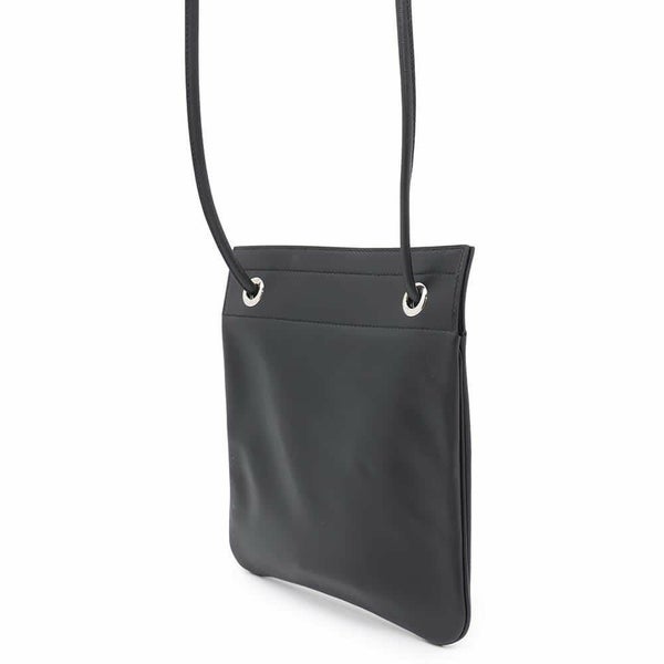 エルメス ショルダーバッグ サック アリーヌ ミニ ブラック/シルバー金具 スイフト C刻印 HERMES 黒