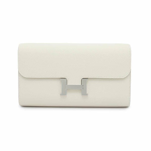 エルメス 長財布 コンスタンス トゥーゴー ロング クレ/シルバー金具 エプソン W刻印 財布