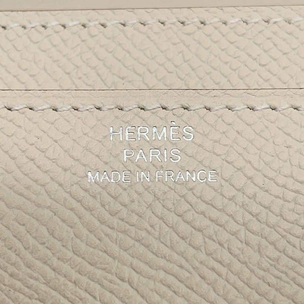 エルメス 長財布 コンスタンス トゥーゴー ロング クレ/シルバー金具 エプソン W刻印 財布