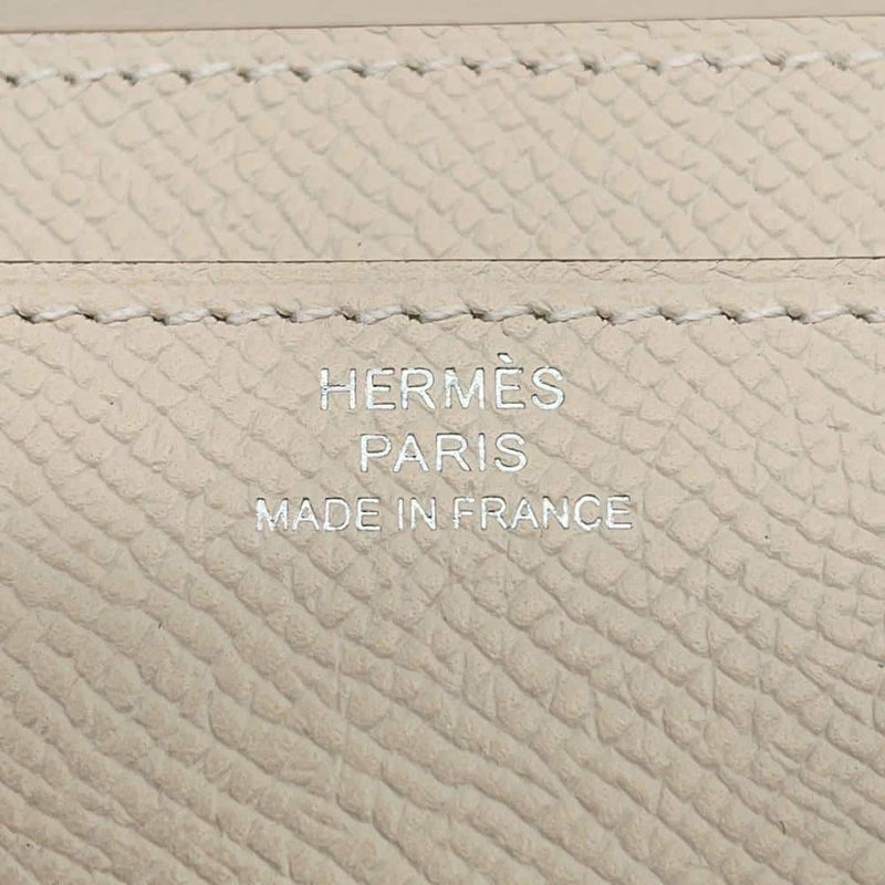エルメス 長財布 コンスタンス トゥーゴー ロング クレ/シルバー金具 エプソン W刻印 財布