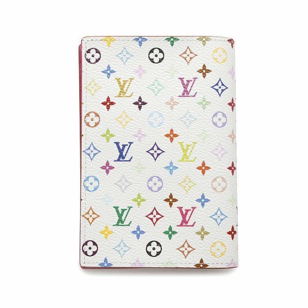 ルイヴィトン パスポートケース モノグラム LV × TM クーヴェルテュール・パスポール NM M14178 LOUIS VUITTON 白