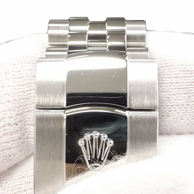 ロレックス デイトジャスト41 ランダムシリアル ルーレット 126300 ROLEX 腕時計 黒文字盤