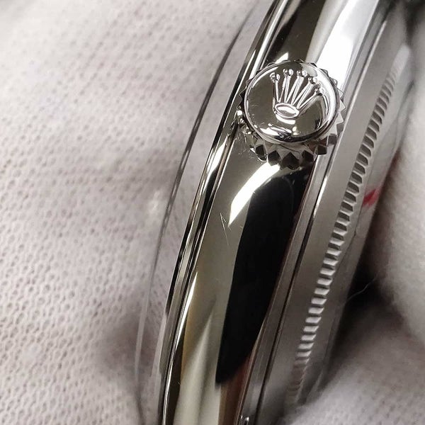 ロレックス デイトジャスト41 ランダムシリアル ルーレット 126300 ROLEX 腕時計 黒文字盤