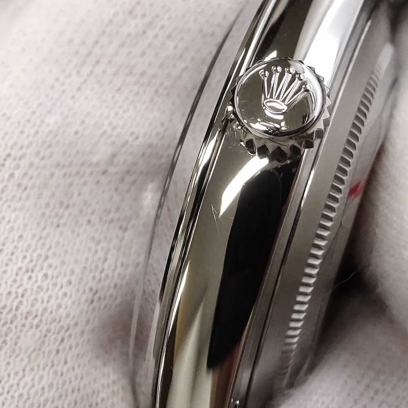 ロレックス デイトジャスト41 ランダムシリアル ルーレット 126300 ROLEX 腕時計 黒文字盤