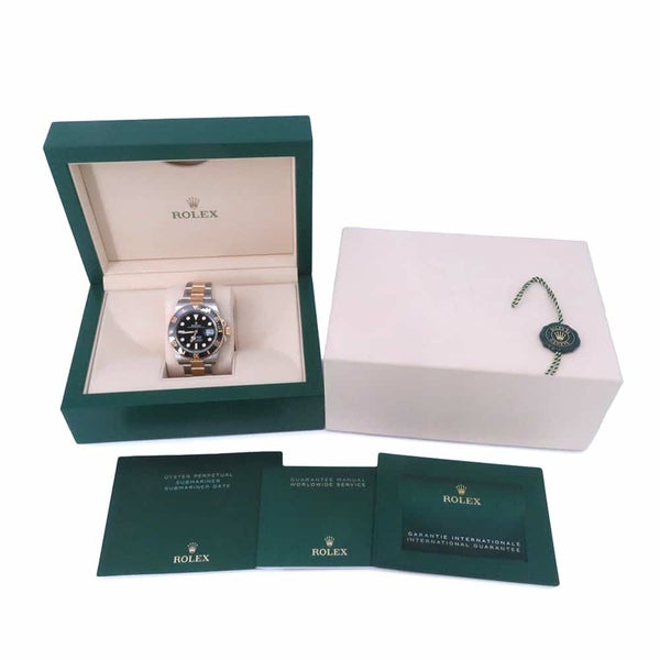 ロレックス サブマリーナ デイト コンビ SS/K18YG 126613LN ROLEX 腕時計 ウォッチ 黒文字盤