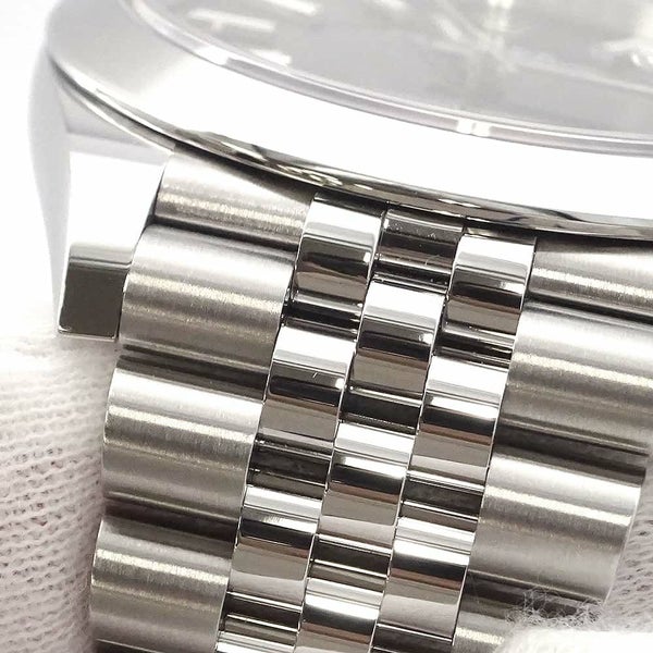 ロレックス デイトジャスト41 ランダムシリアル ルーレット 126300 ROLEX 腕時計 黒文字盤