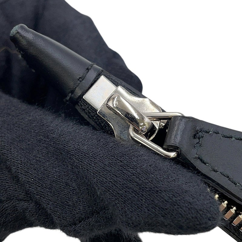 バレンシアガ トートバッグ ネイビーカバス S ポーチ付 キャンバス 339933 BALENCIAGA 白 黒