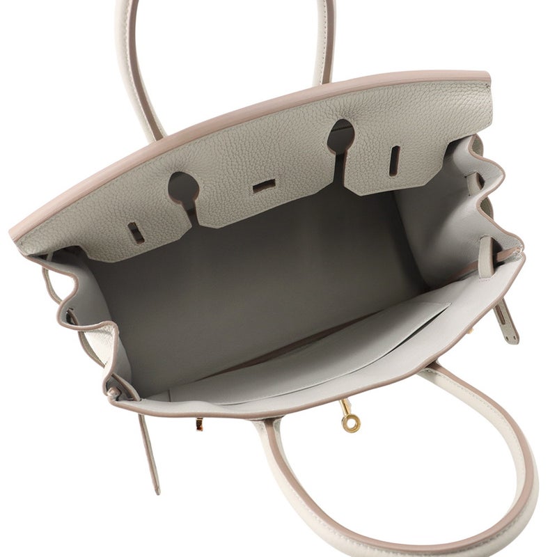 エルメス バーキン30 パールグレー/ゴールド金具 トゴ Y刻印 HERMES Birkin ハンドバッグ