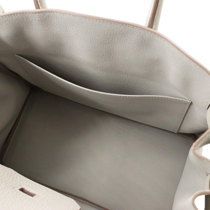 エルメス バーキン30 パールグレー/ゴールド金具 トゴ Y刻印 HERMES Birkin ハンドバッグ