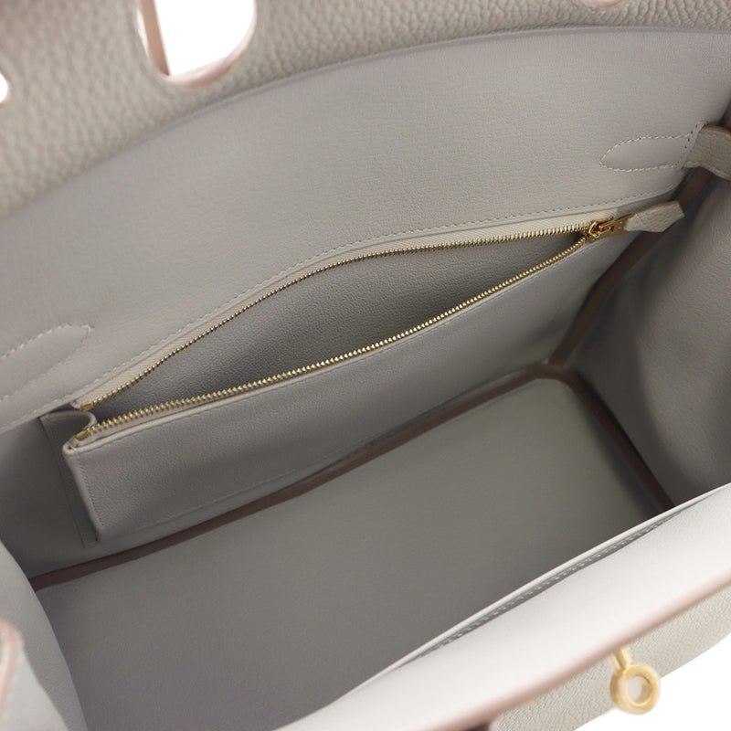エルメス バーキン30 パールグレー/ゴールド金具 トゴ Y刻印 HERMES Birkin ハンドバッグ