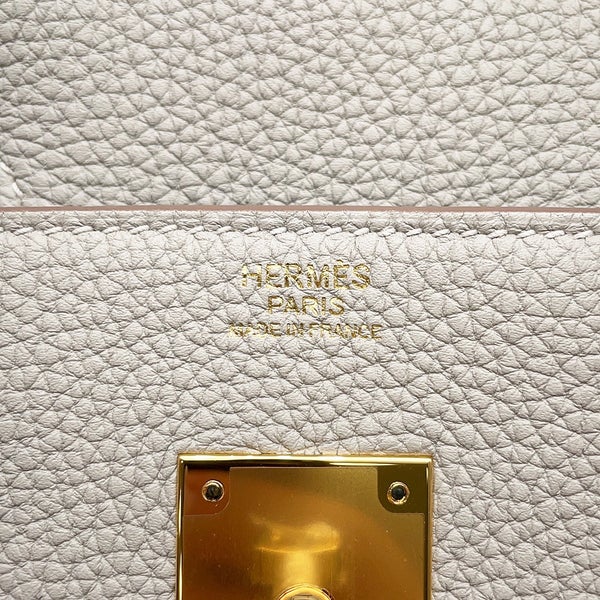 エルメス バーキン30 パールグレー/ゴールド金具 トゴ Y刻印 HERMES Birkin ハンドバッグ