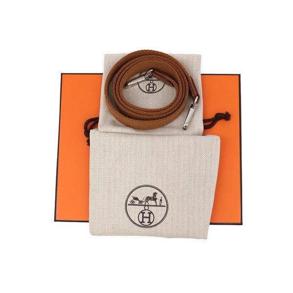 エルメス ショルダーバッグ エブリンTPM 111cm ゴールド/シルバー金具 トリヨンクレマンス K刻印 HERMES Evelyne