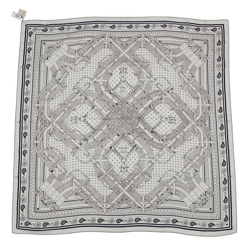 エルメス ストール カレ140 カレジェアン 馬銜・バンダナ Festival des Amazones Bandana HERMES カシミヤ シルク 2026春夏