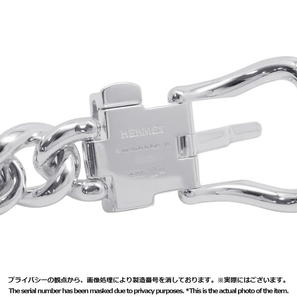エルメス ブレスレット ブックルセリエ・アンフレクシブル GM SV925シルバー サイズ18 HERMES Boucle Sellier Inflexible ジュエリー