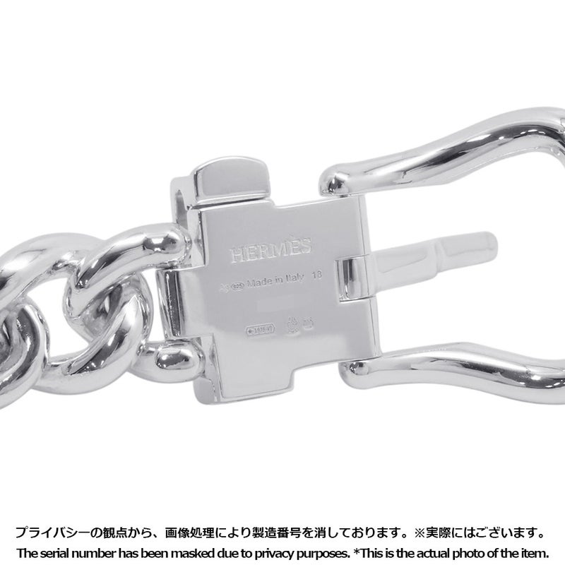 エルメス ブレスレット ブックルセリエ・アンフレクシブル GM SV925シルバー サイズ18 HERMES Boucle Sellier Inflexible ジュエリー