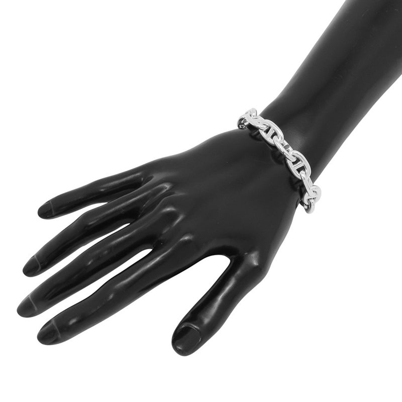 エルメス ブレスレット シェーヌダンクルMM 13コマ SV925シルバー HERMES Chaine d'Ancre ジュエリー