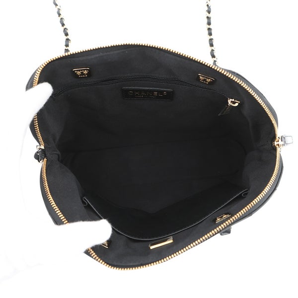 シャネル チェーンショルダーバッグ ココマーク マトラッセ パテント AS3969 CHANEL 2
way ハンドバッグ 黒