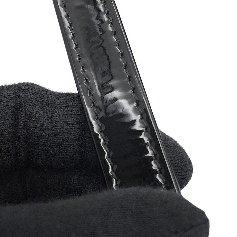 シャネル チェーンショルダーバッグ ココマーク マトラッセ パテント AS3969 CHANEL 2
way ハンドバッグ 黒