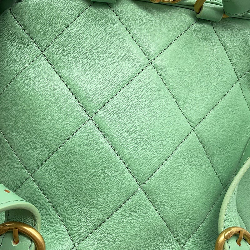 シャネル リュック バックパック ココマーク マトラッセ ラムスキン AS4866 CHANEL バッグ