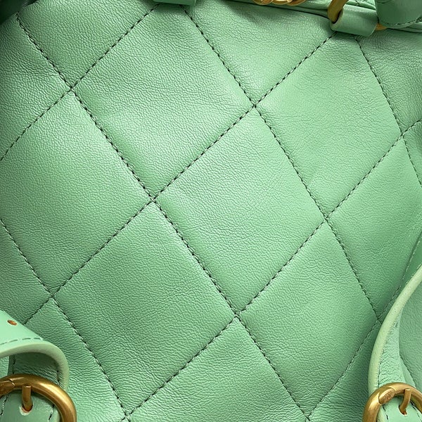 シャネル リュック バックパック ココマーク マトラッセ ラムスキン AS4866 CHANEL バッグ