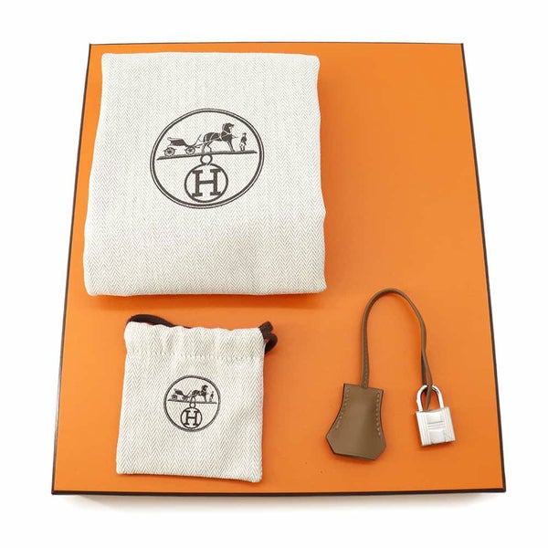 エルメス バーキン25 ヴェルソ アルザン/ベージュマルファ/シルバー金具 スイフト W刻印 HERMES Birkin ハンドバッグ