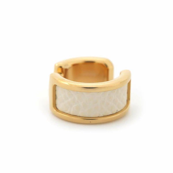 エルメス イヤーカフ オランプ Olympe スモール PM ナタ/ゴールド金具 エプソン